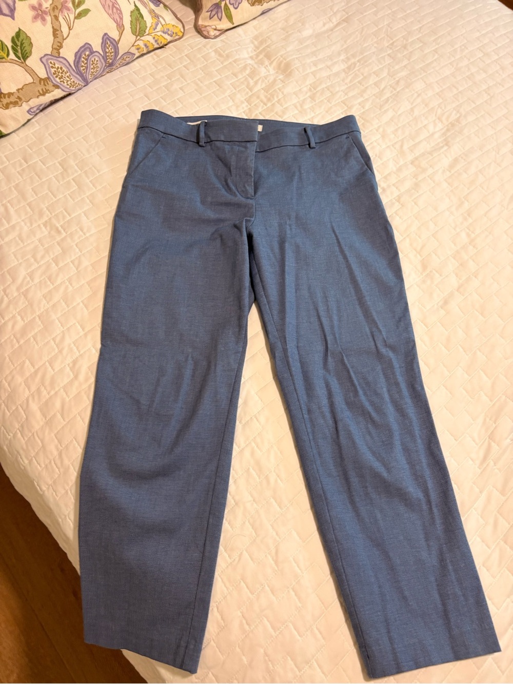 LOFT The Riviera Slim Pants in Medium Blue